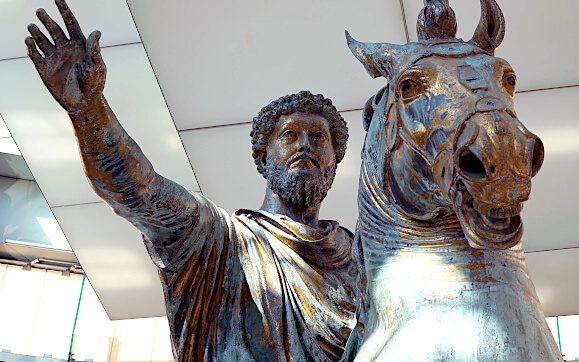 equestrian statue of marcus aurelius by steven zucker, CC BY-NC-SA 2.0, via flickr.com